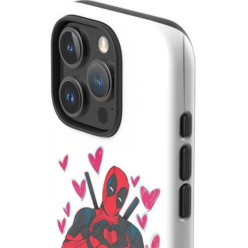 Marvel Deadpool Legacy Deadpool Love iPhone 16 Pro Max Impact Case